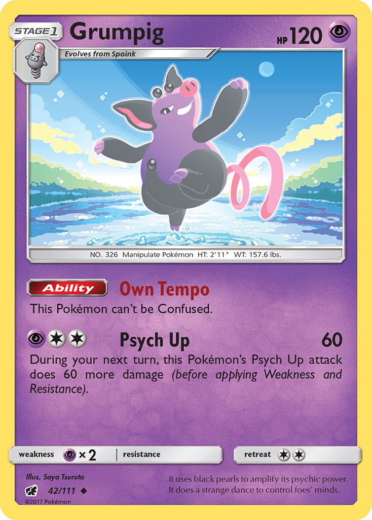 Grumpig 42/111 Crimson Invasion