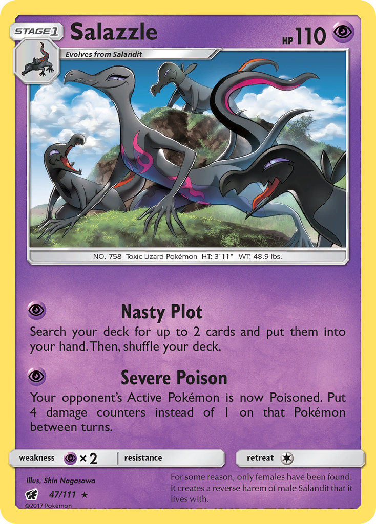 Salazzle 47/111 Crimson Invasion