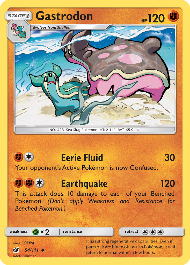 Gastrodon 54/111 Crimson Invasion