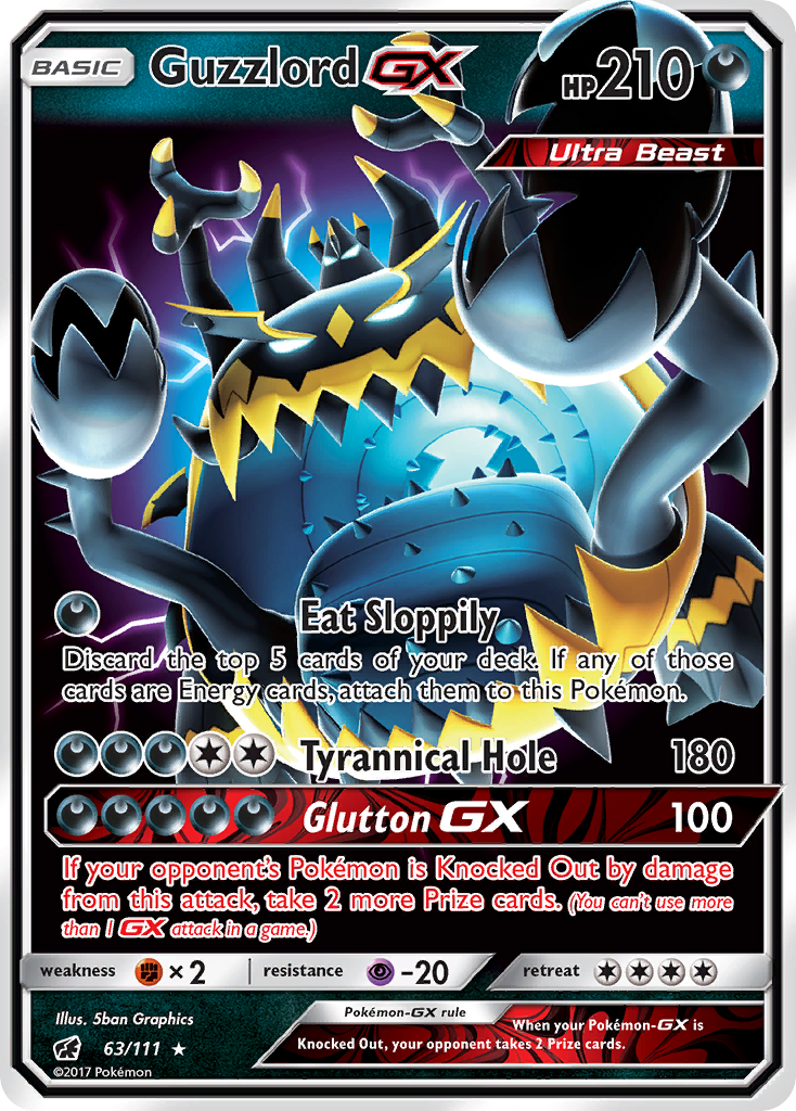 Guzzlord-GX 63/111 Crimson Invasion