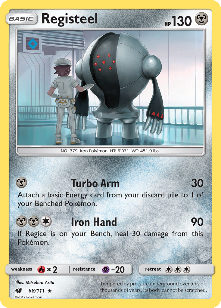 Registeel 68/111 Crimson Invasion