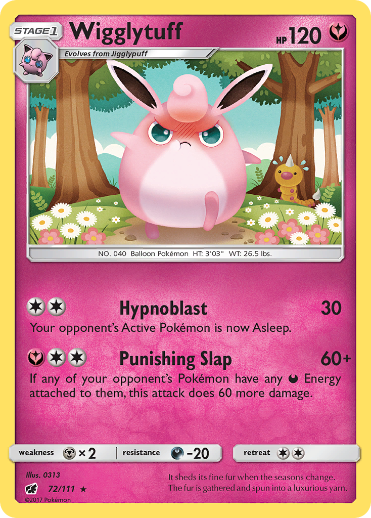 Wigglytuff 72/111 Crimson Invasion