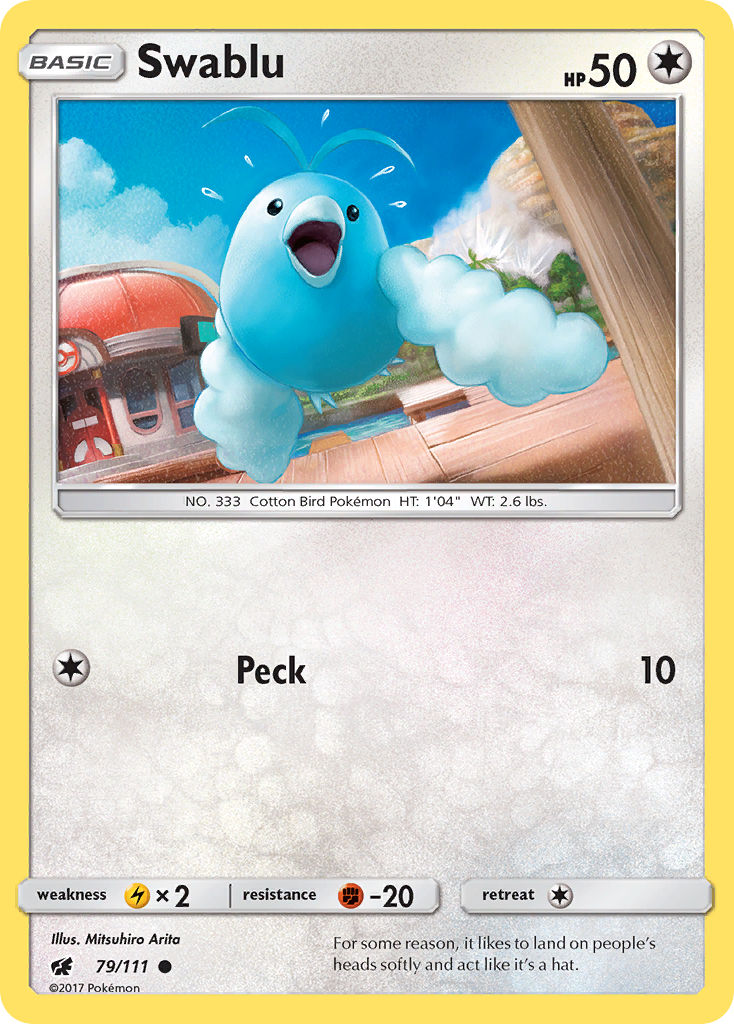 Swablu 79/111 Crimson Invasion