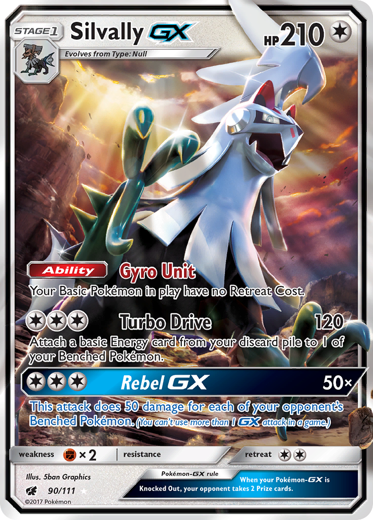 Silvally-GX 90/111 Crimson Invasion