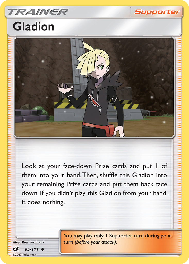Gladion 95/111 Crimson Invasion