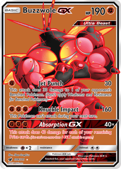 Buzzwole-GX 104/111 Crimson Invasion