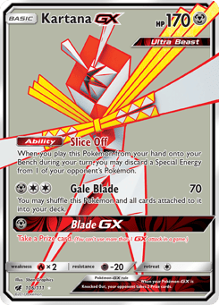 Kartana-GX 106/111 Crimson Invasion