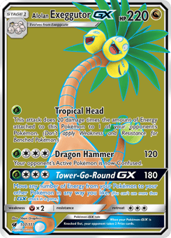 Alolan Exeggutor-GX 107/111 Crimson Invasion