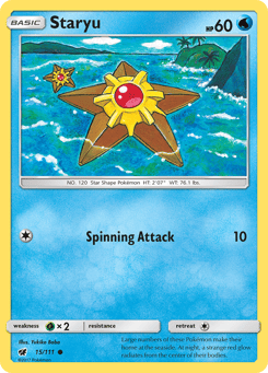 Staryu 15/111 Crimson Invasion