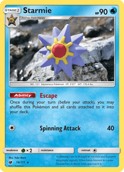 Starmie 16/111 Crimson Invasion