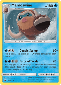 Mamoswine 21/111 Crimson Invasion