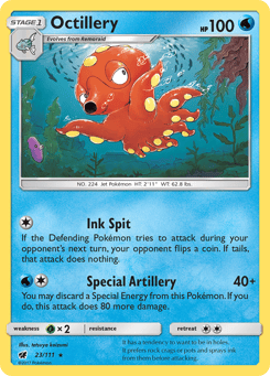 Octillery 23/111 Crimson Invasion