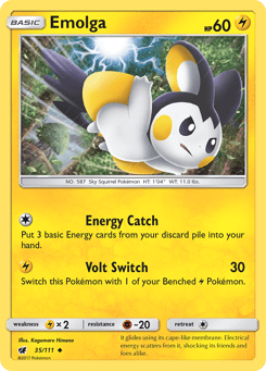 Emolga 35/111 Crimson Invasion