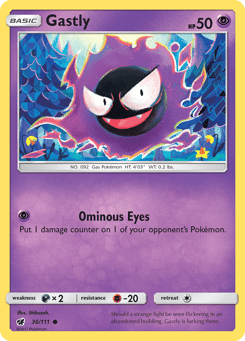 Gastly 36/111 Crimson Invasion