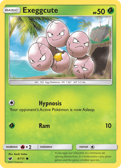 Exeggcute 4/111 Crimson Invasion
