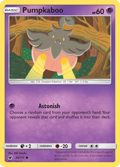 Pumpkaboo 44/111 Crimson Invasion