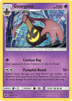 Gourgeist 45/111 Crimson Invasion