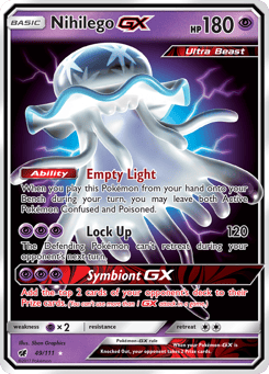 Nihilego-GX 49/111 Crimson Invasion