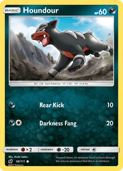 Houndour 58/111 Crimson Invasion