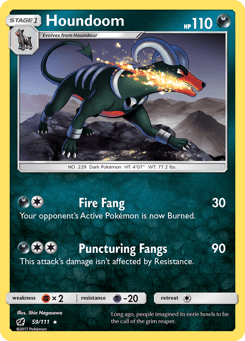 Houndoom 59/111 Crimson Invasion