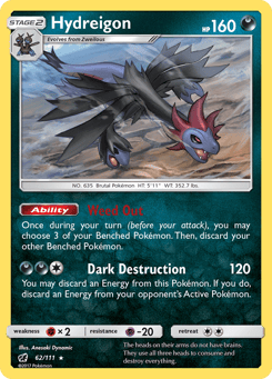 Hydreigon 62/111 Crimson Invasion
