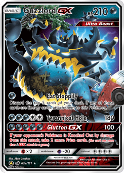 Guzzlord-GX 63a/111 Crimson Invasion