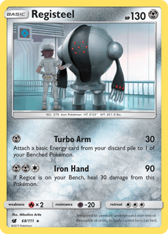 Registeel 68/111 Crimson Invasion