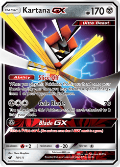 Kartana-GX 70/111 Crimson Invasion