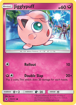 Jigglypuff 71/111 Crimson Invasion