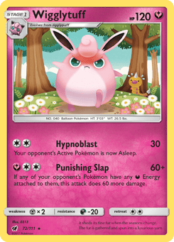 Wigglytuff 72/111 Crimson Invasion
