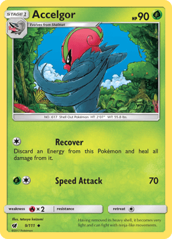 Accelgor 9/111 Crimson Invasion