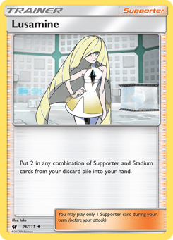 Lusamine 96/111 Crimson Invasion