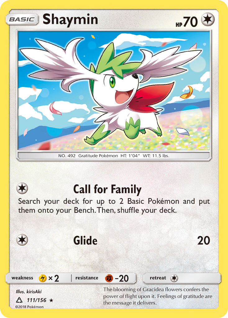 Shaymin 111/156 Ultra Prism