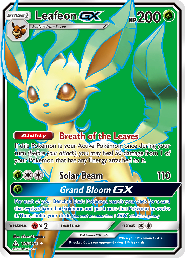 Leafeon-GX 139/156 Ultra Prism