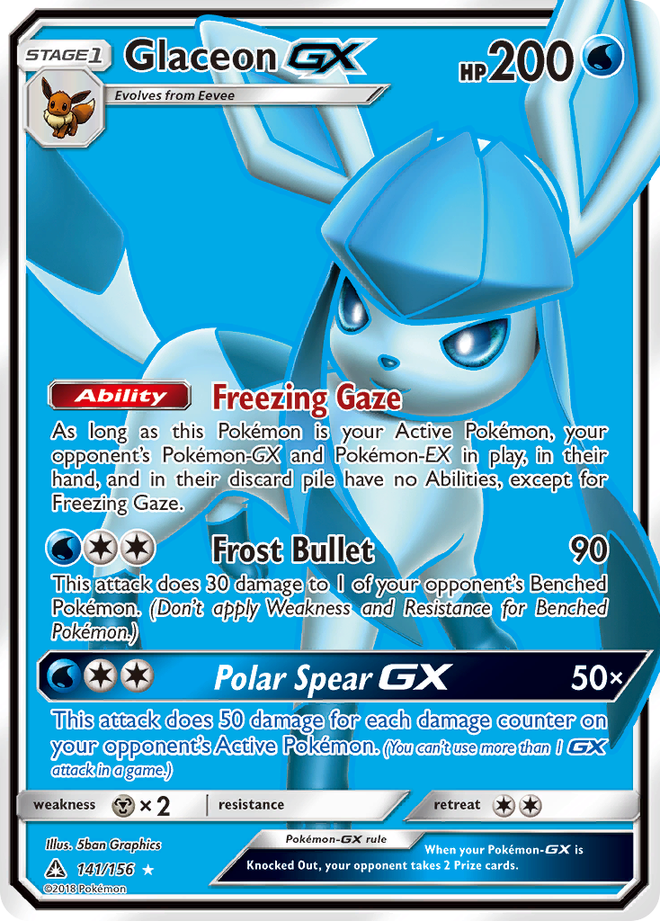 Glaceon-GX 141/156 Ultra Prism