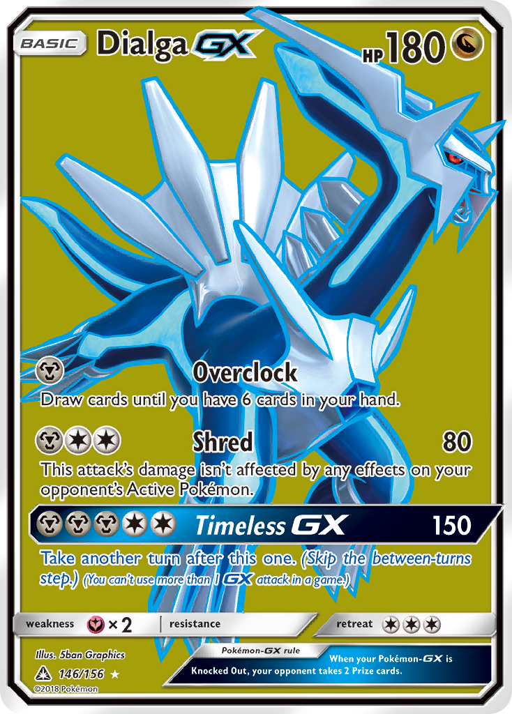 Dialga-GX 146/156 Ultra Prism