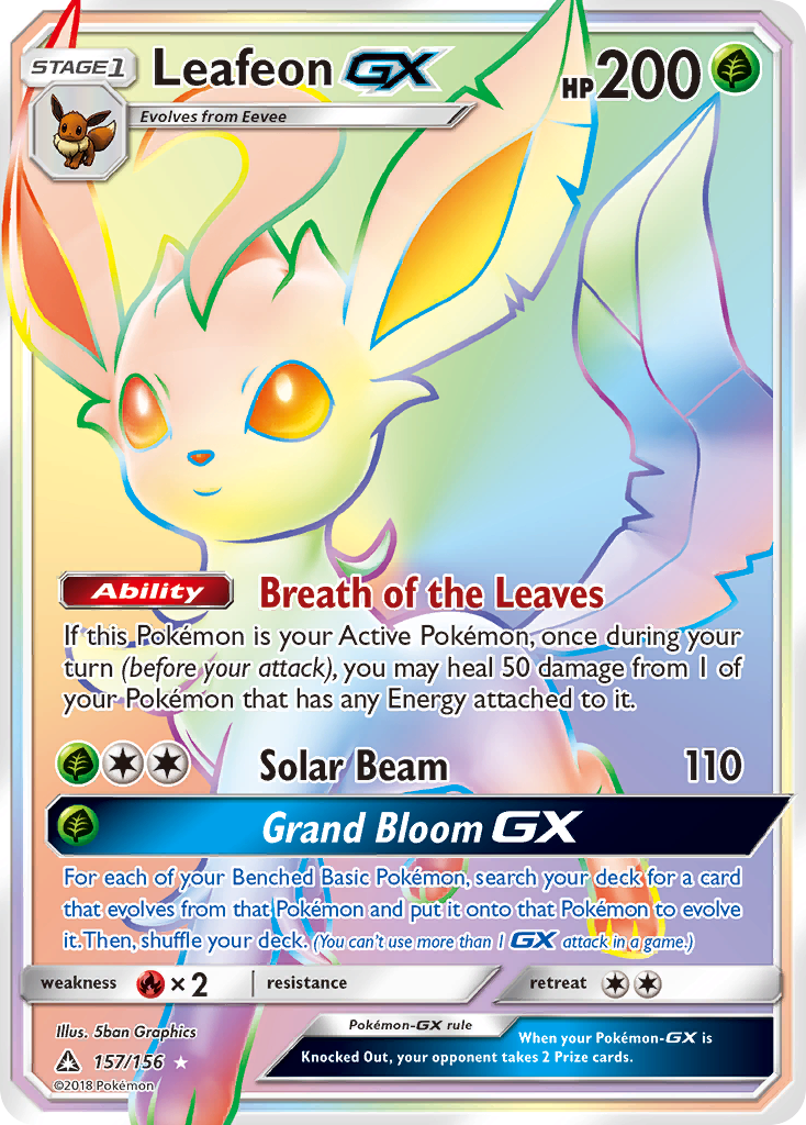 Leafeon-GX 157/156 Ultra Prism