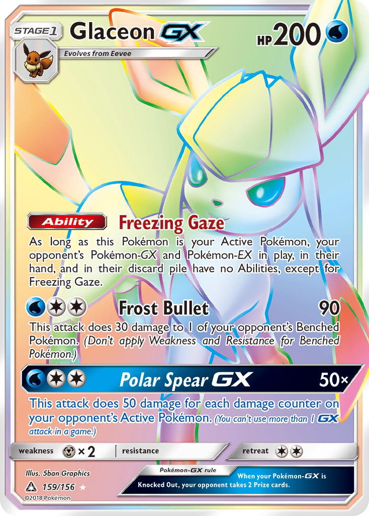 Glaceon-GX 159/156 Ultra Prism