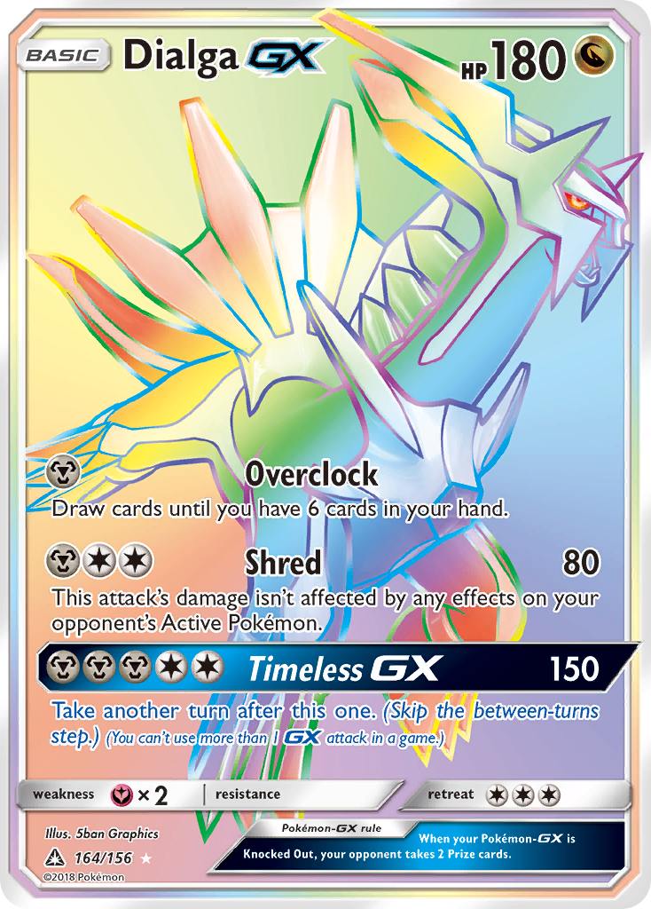 Dialga-GX 164/156 Ultra Prism