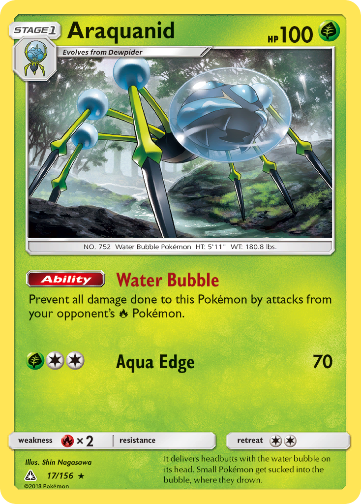 Araquanid 17/156 Ultra Prism