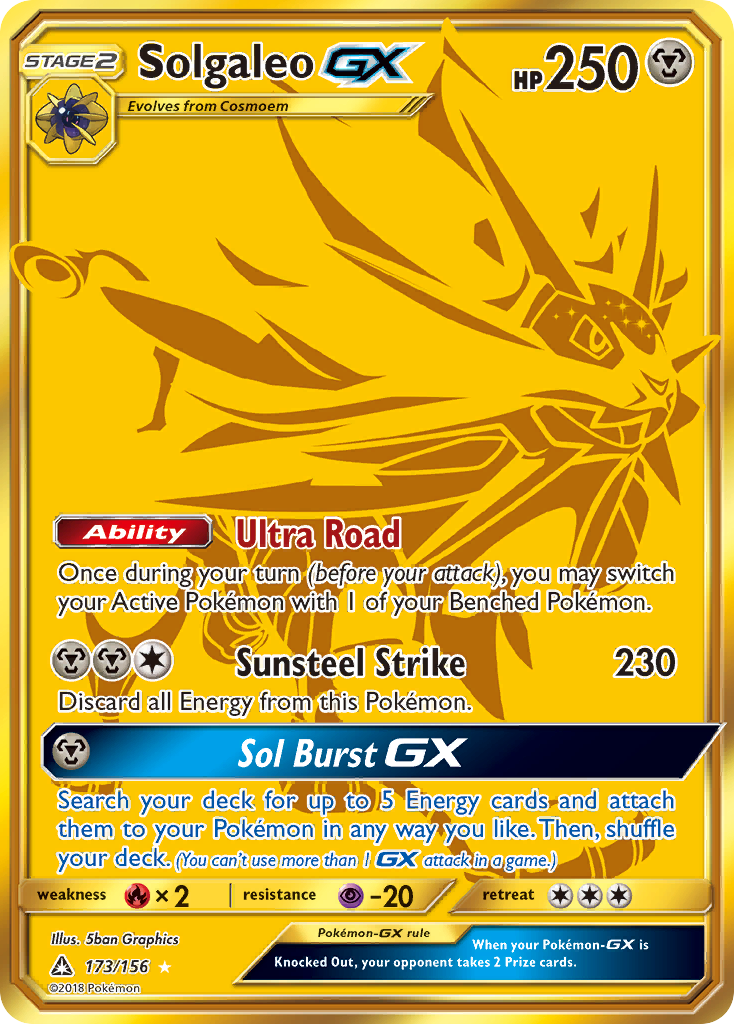 Solgaleo-GX 173/156 Ultra Prism