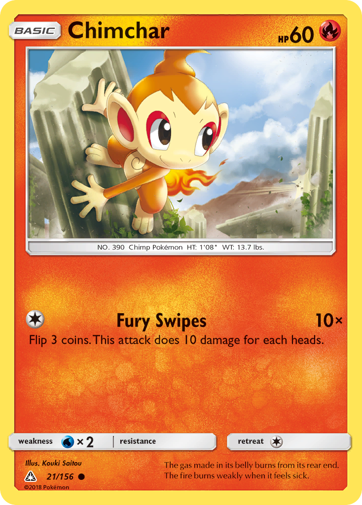 Chimchar 21/156 Ultra Prism
