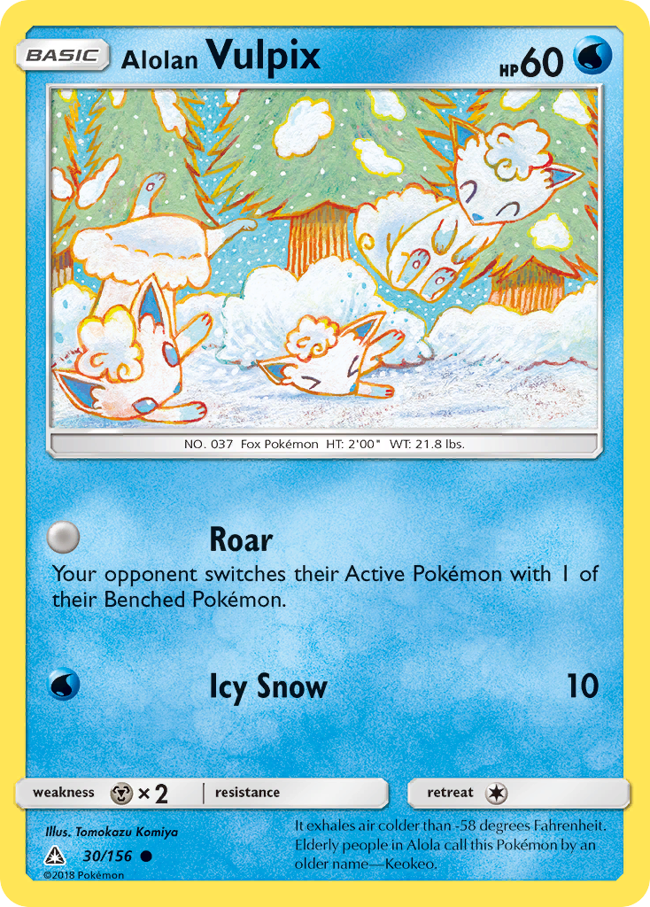 Alolan Vulpix 30/156 Ultra Prism
