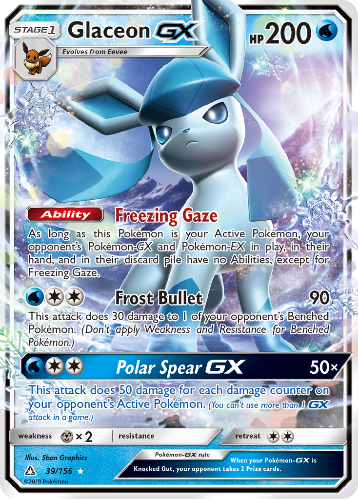 Glaceon-GX 39/156 Ultra Prism