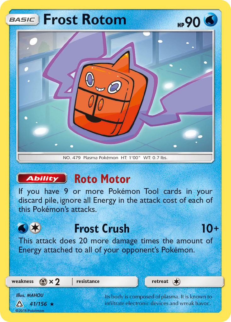 Frost Rotom 41/156 Ultra Prism