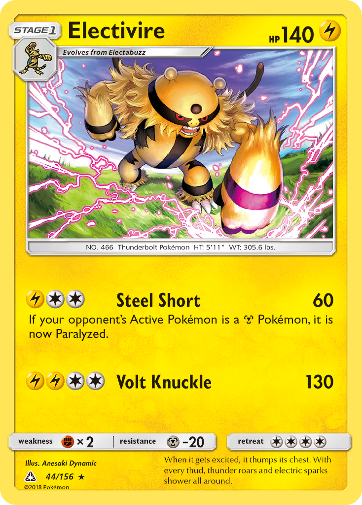 Electivire 44/156 Ultra Prism