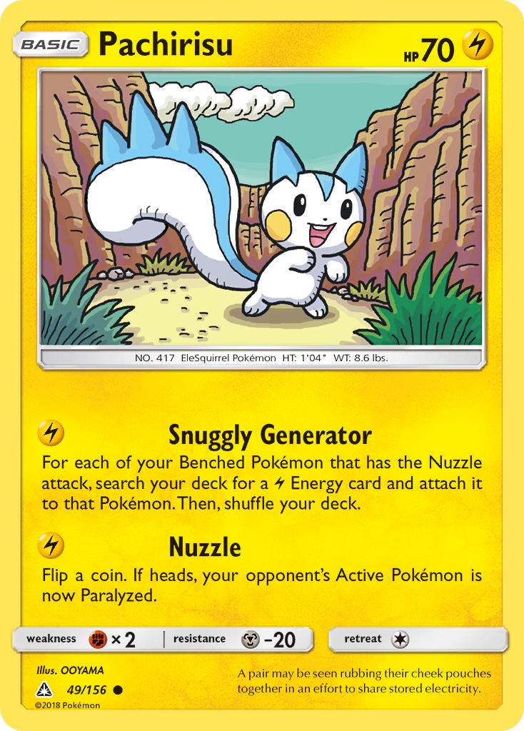 Pachirisu 49/156 Ultra Prism