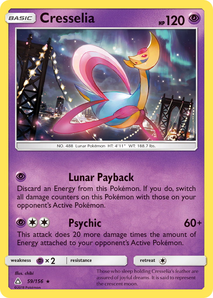 Cresselia 59/156 Ultra Prism