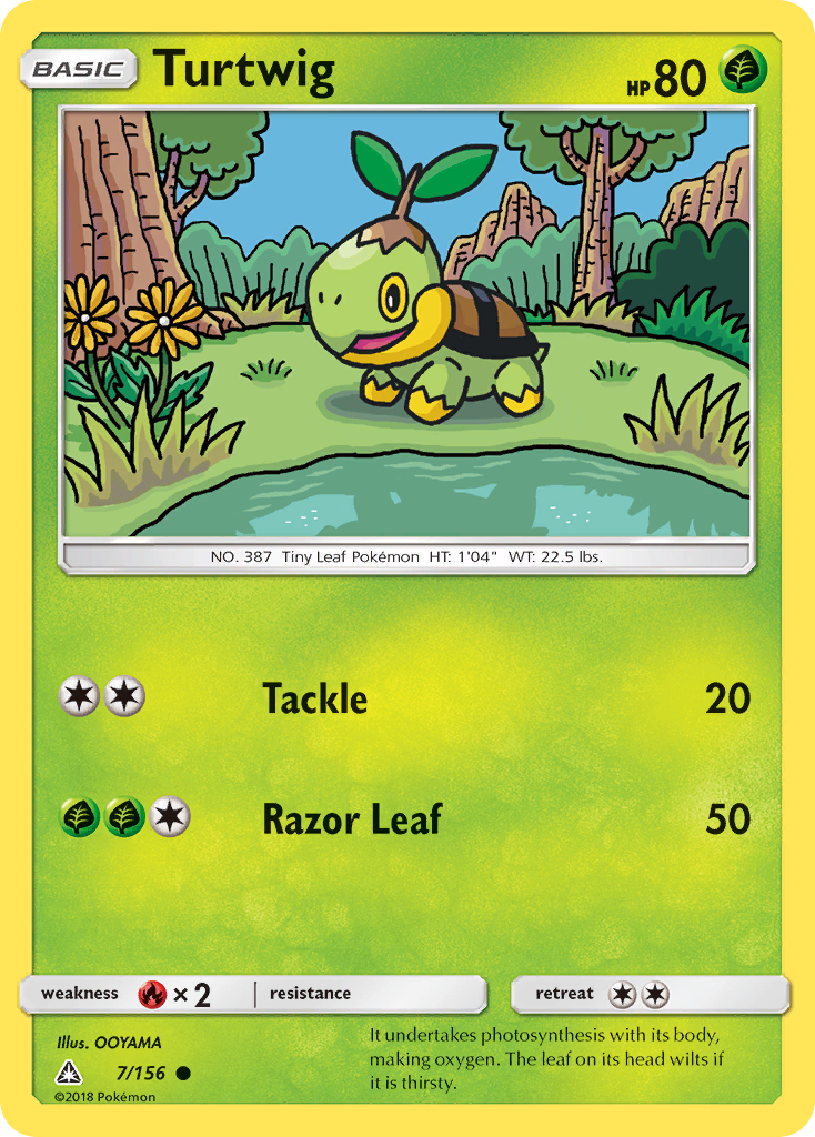 Turtwig 7/156 Ultra Prism