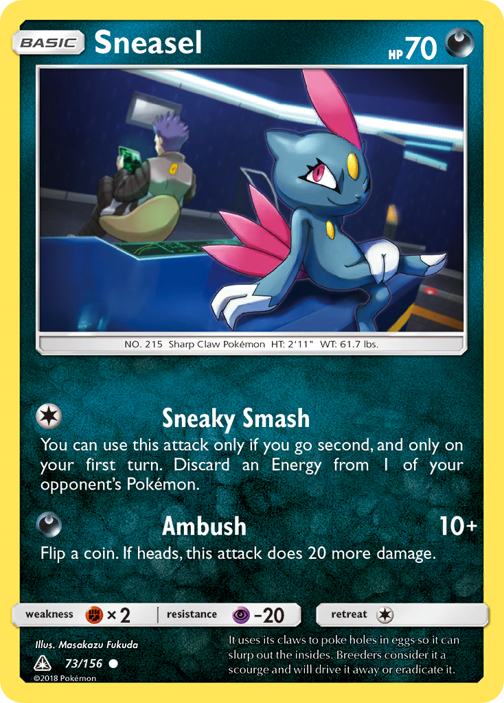 Sneasel 73/156 Ultra Prism